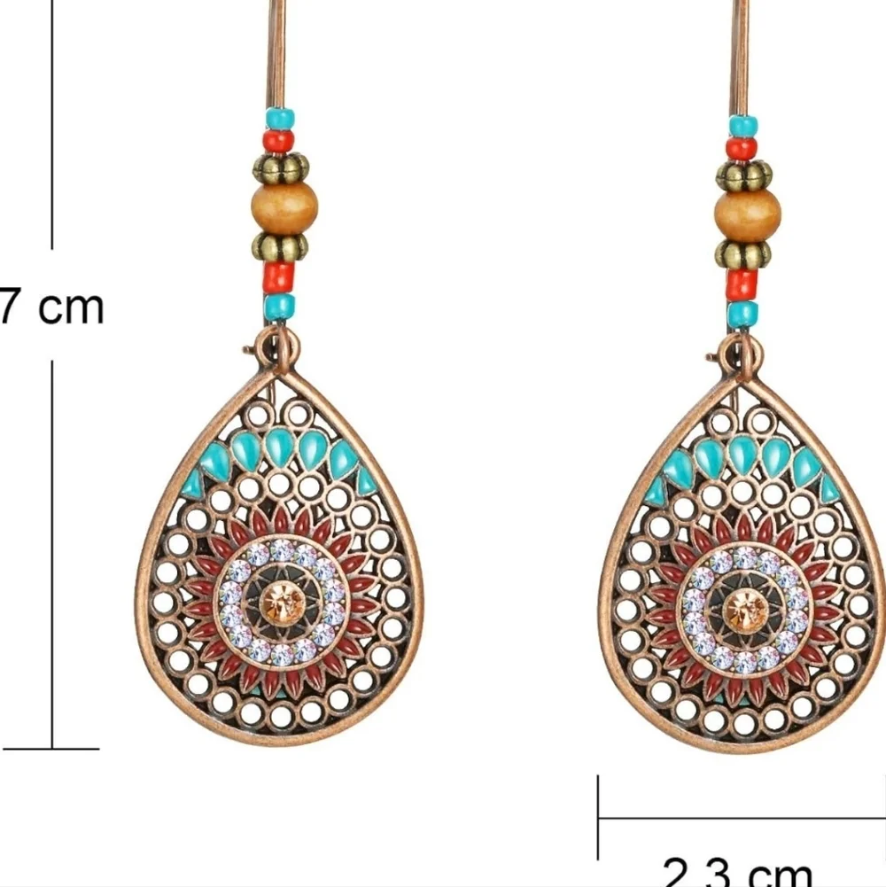 Colorful Bohemian Earrings Set